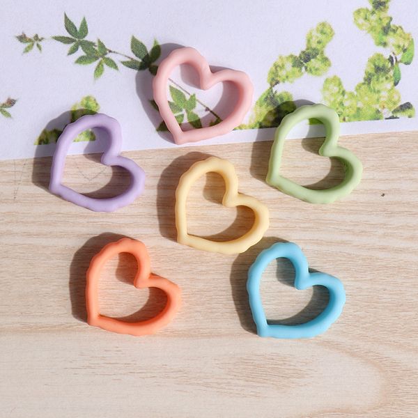 

hollow heart shape miniatures figurines accessories resin molds jewelry diy bulk mini figures micro landscape cake ers 1221320