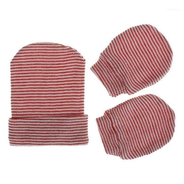 

born hat infant baby cap and mitten set soft cute nursery beanie u7eb1, Yellow