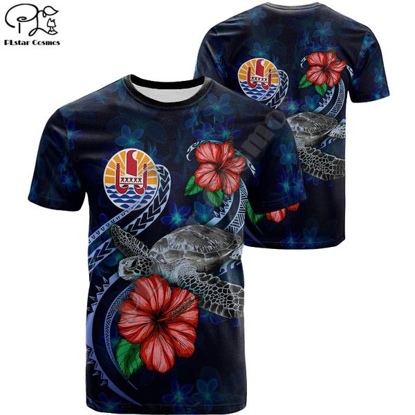 

men's t-shirts plstar cosmos french polynesia fashion 3d print men/women tahiti designed summer short sleeve tee brand clothing t2, White;black