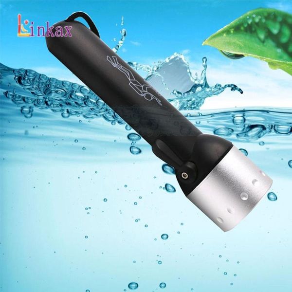 

6color 180ml q5 led waterproof scuba diver diving portable underwater flash light torch