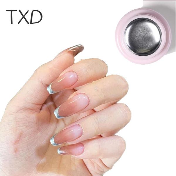 

nail gel txd fashion metal glitter polish gold silver mirror metallic manicure tools 3d semi permanent uv nails art vernish, Red;pink