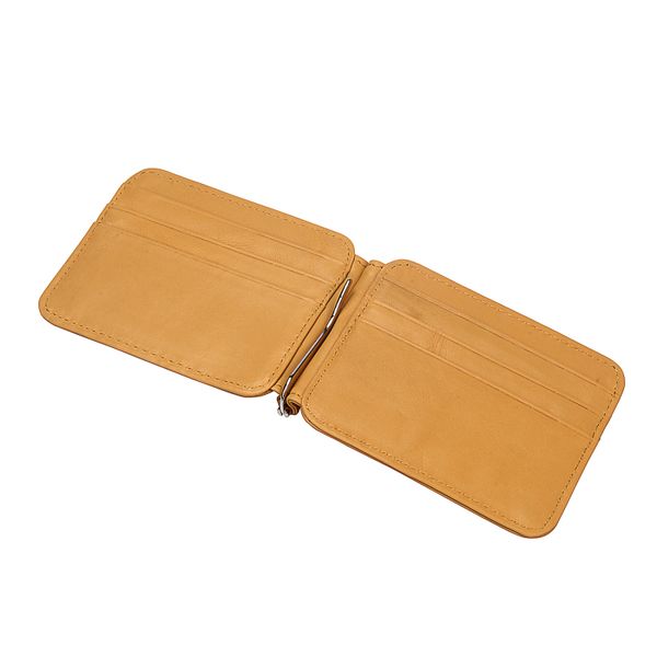 

slim mens wallets business id card case solid genuine leather money clips men minimalist wallet for male short bifold, Red;black