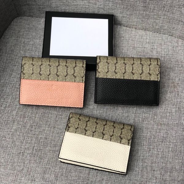 

658610 women wallet luxury designer wallets cowhide coin purse men card holder business money bags with box deliver, Red;black