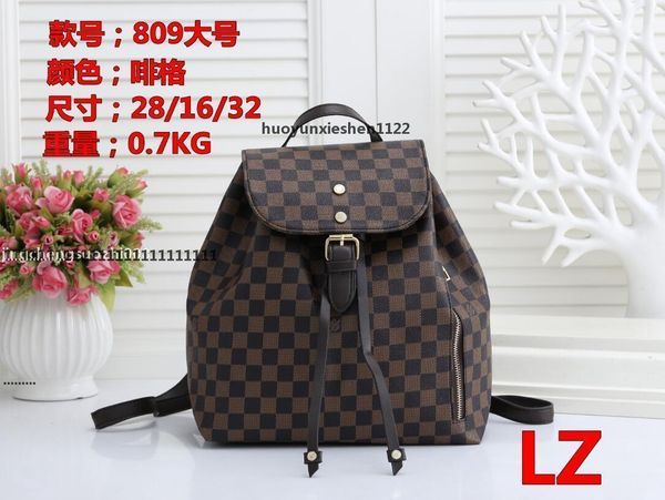 

1-3 large capacity school bag student women men backpack shopping bags travel handbag gglvlouisvitton yslvutton, Red;black