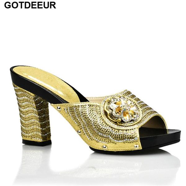 

dress shoes arrival italian design women slip on summer slipper lady low heels for parties, Black
