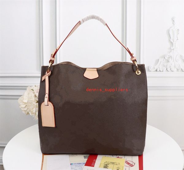 

shoulder bags graceful mm pm hobo in classic coated canvas extra-roomy lightweight genuine leather supple flat strap lady bag, Red;yellow