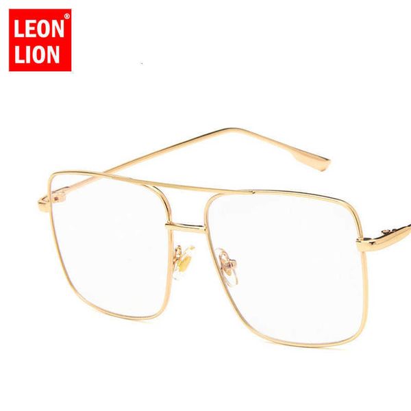 

luxury designer sunglasses leonlion 2021 simple large frame women quadrilateral sun glasses for feminino retro oculos de sol uv400 0622, White;black