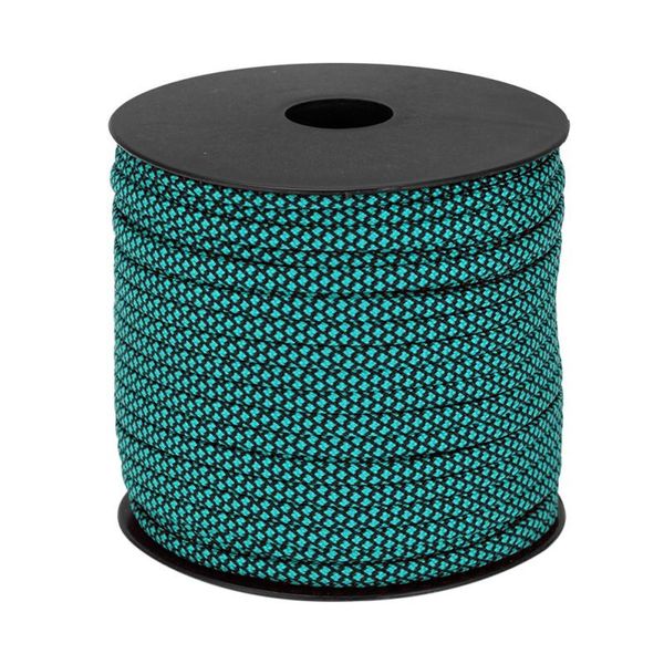 

new 2021 50m reflective paracord 4mm paracord 7 strand outdoor camping rope parachute cord lanyard tent multifunction