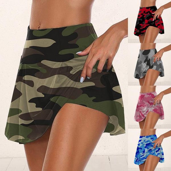 

yoga outfit camouflage print short leggings 2021 women fitness push up shorts fashion casual high waist woman lift the hips