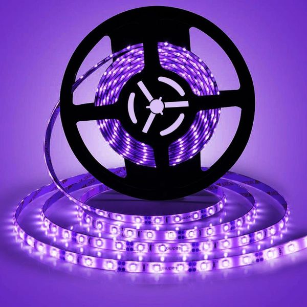 

portable christmas purple color dc 12v wedding ip65 waterproof 60led party home diy decoration light strip