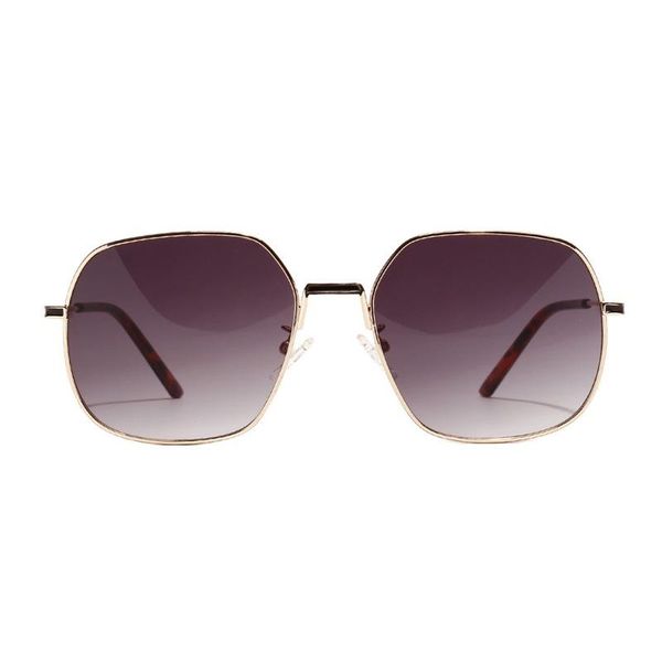 

sunglasses literary metal square eyewear frame vintage female uv400 shades, White;black