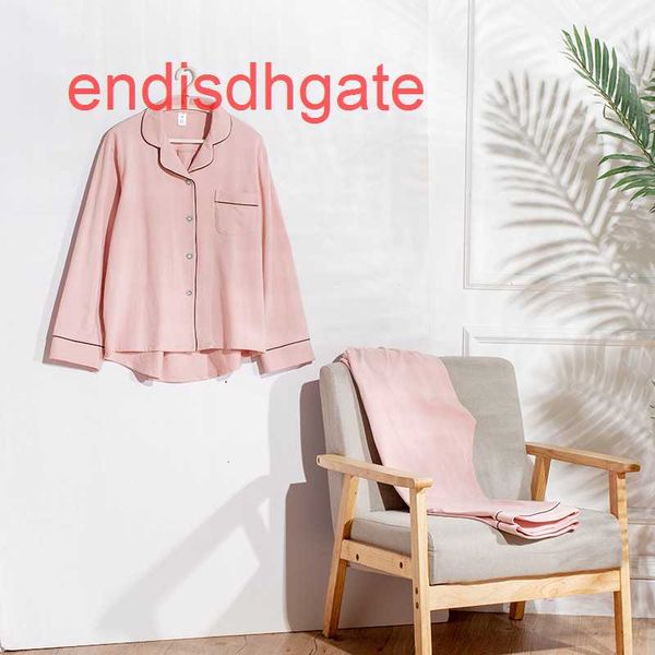 

women's new sleeve autumn long cotton leg housewear pants suit dongdamen pink pajamas, Black;white