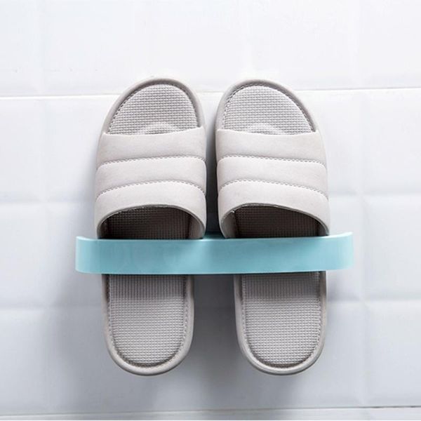 

clothing & wardrobe storage bathroom wall mounted slippers hanger shoe organizer family rack punch-space saving hanging box