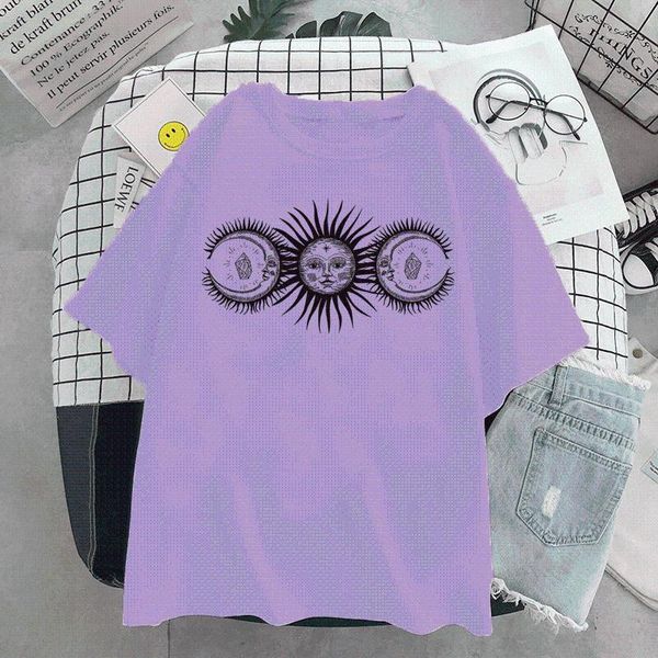

women's blouses & shirts korean summer fashion all-match shirt casual kawaii vintage funny retro women loose clothing femme pullover st, White