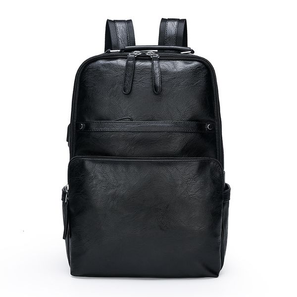 

bags wallet backpack men's bag 2021 student large capacity travel, Black;red