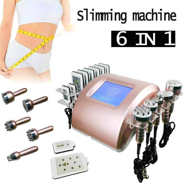 

8 pads vacuum lipo laser cavitation rf slimming machines radio frequency cellulite lipo laser vacuum cavitation machines