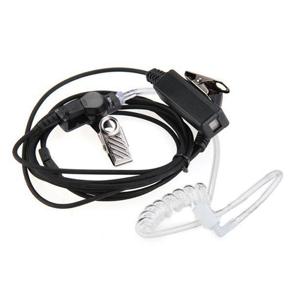 

clear tube anti-radiation security headset earpiece for walkie talkie earphone
