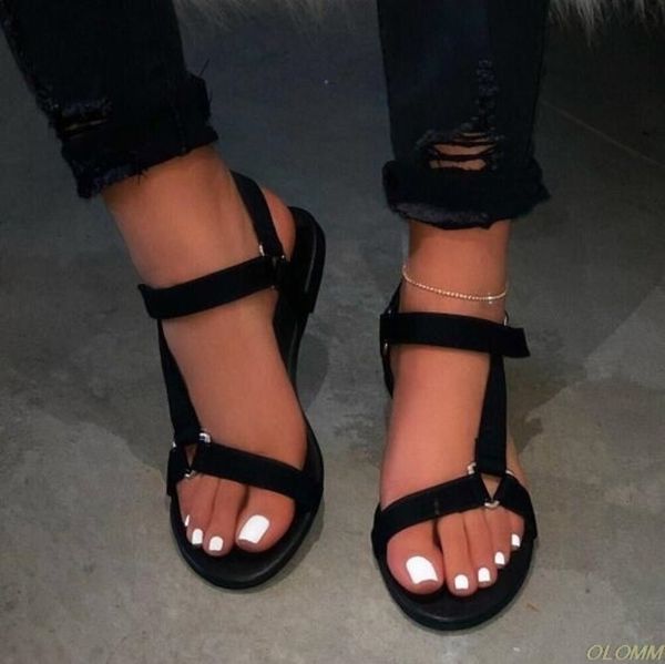 

buy 2021 new women canvas stitches plate antislip slippers outdoor wild beach sandals home durable flip flop ms, Black