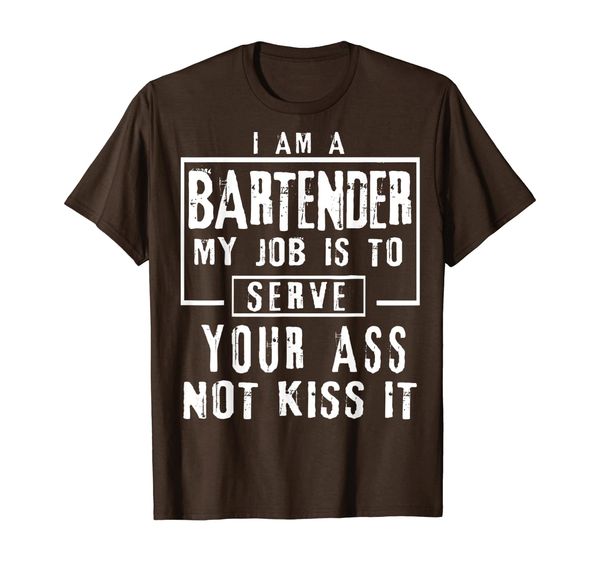 

i'm a bartender t-shirt funny bartending gift shirt, White;black