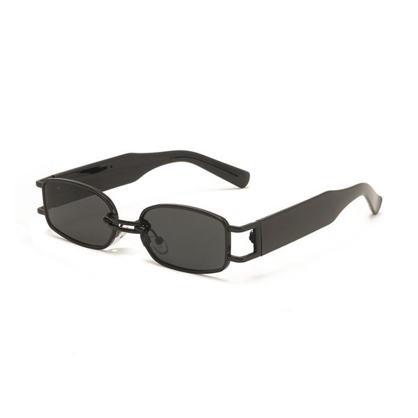 

small so&ei fashion rectangle women sunglasses brand designer vintage square punk sun glasses men shades uv400 clear eyewear, White;black
