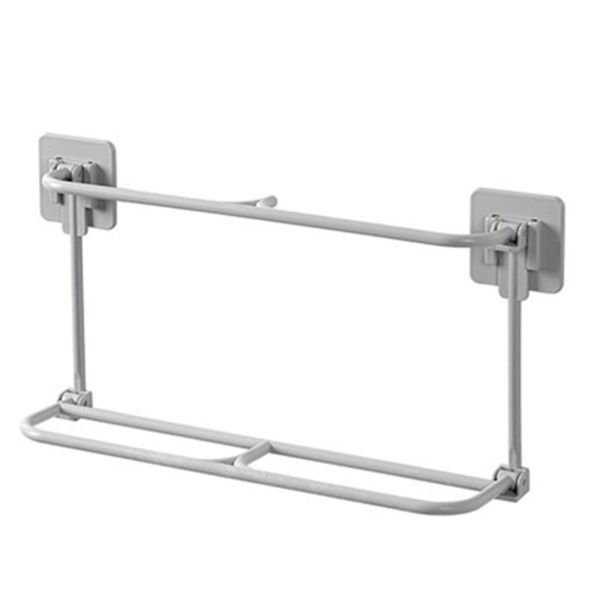 

drain shoe slippers rack hanging bathroom holder 27.2*14*6.5cmcm grey abs