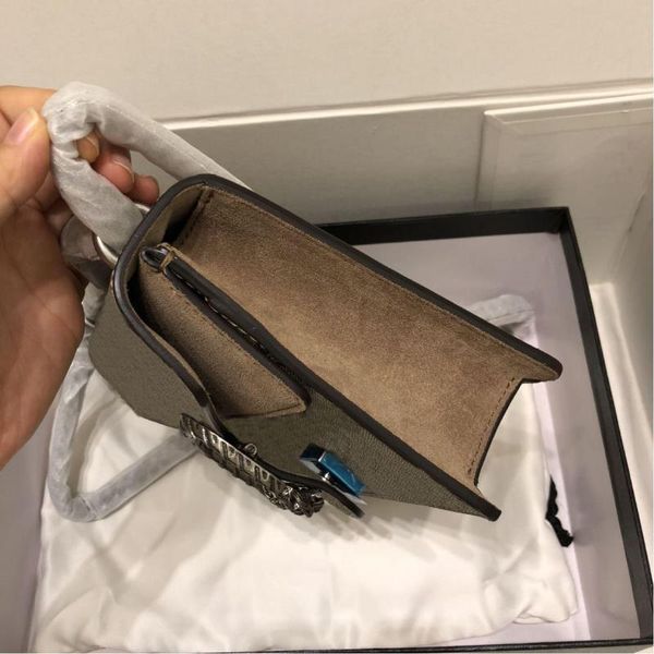 

womens chain single shoulder head mini purse bag closure tiger classic chain fap handbags bag size canvas dionysuss 403348 qmalv