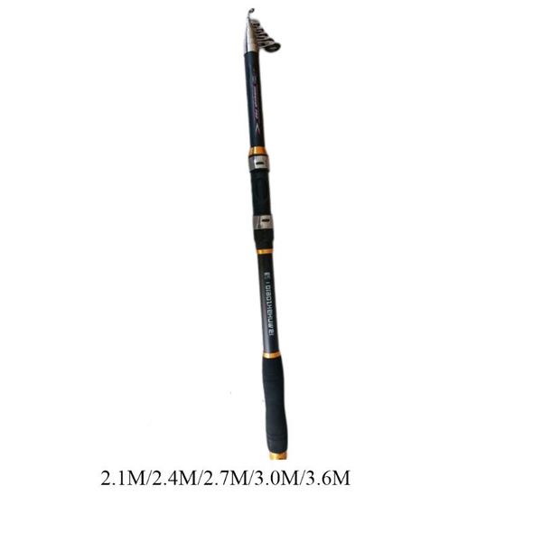 

boat fishing rods retractable portable super hard rod 2.1m/2.4m/2.7m/3.0m/3.6m large fish outdoor sea pole