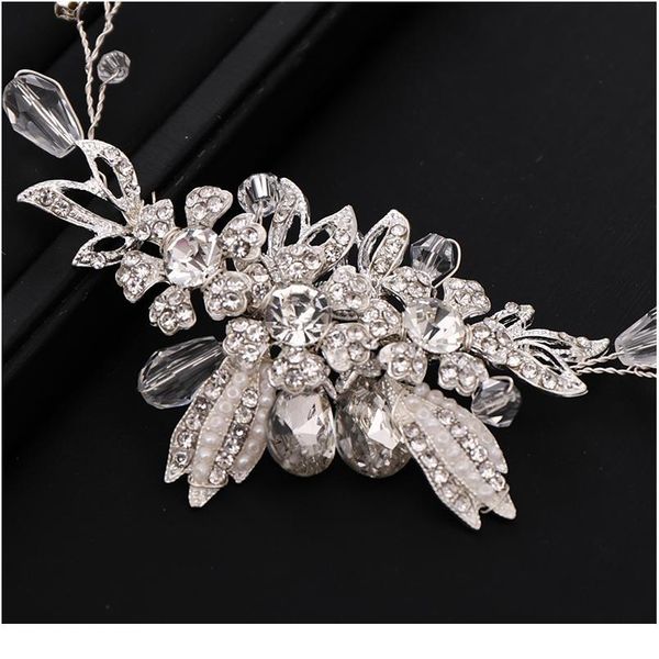 

trendy wedding hair accessories baroque silver color rhinestone crystal head band bridal tiara hair ornaments princess h qylpvi