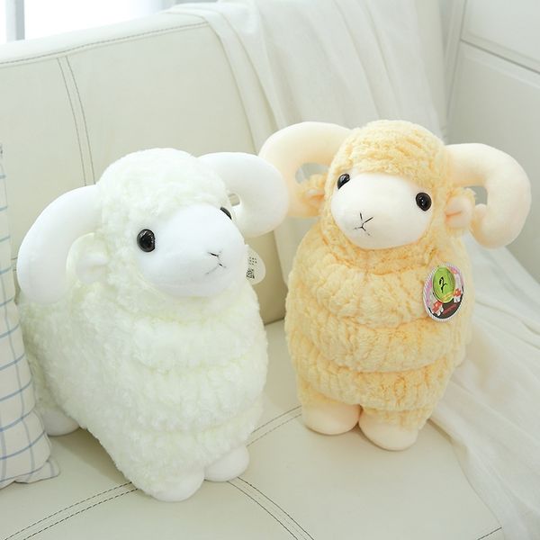 

hailiwei dudu zodiac ram doll alpaca animal plush toy doll girl gift