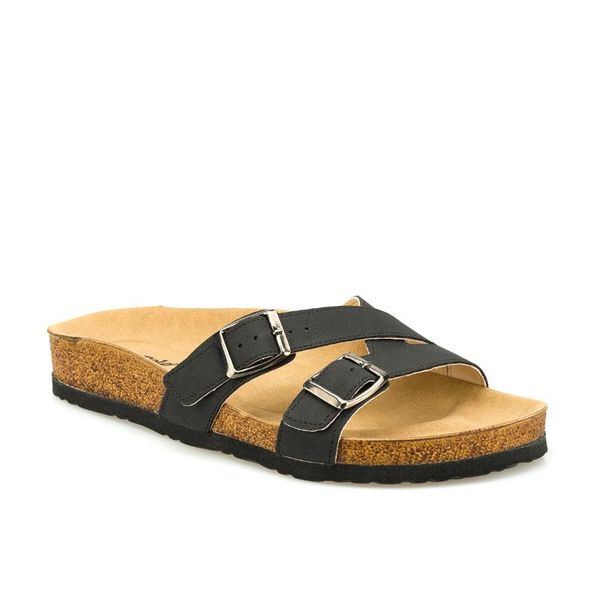 

slippers flo 315631.z black women cork polaris