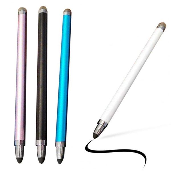 

stylus pens universal anti-scratch painting pen smooth writing double soft nib capacitive touch screen tablets phone accessory