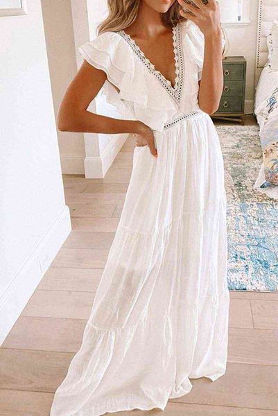 

luxury women's casual dresses 2022 spring and summer short sleeve white lace v-neck dresses, Black;gray