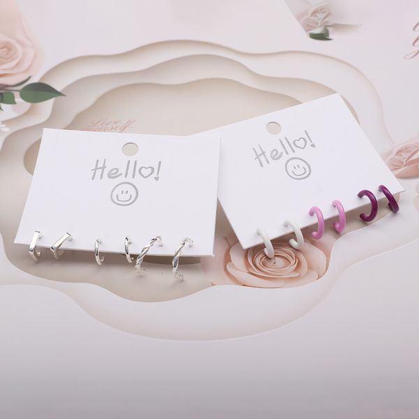 

cool c-type set fashion earrings simple