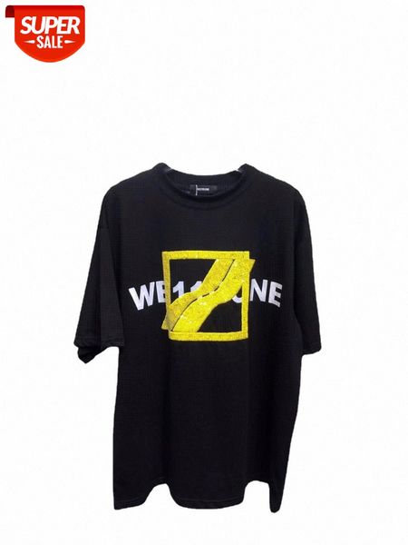 

bead embroidery letters round neck short sleeve #yv1t, White;black