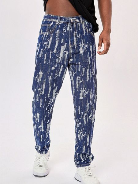 

men tapered jeans v5hq#, Blue