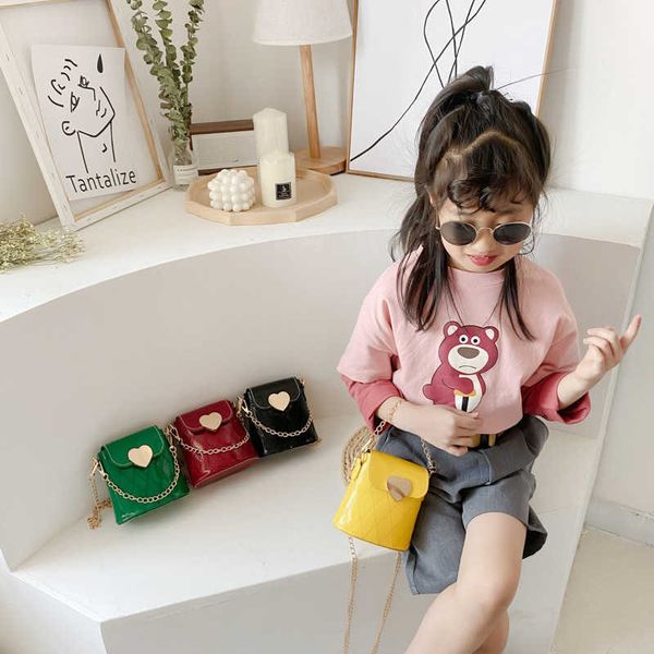 

children bag girl messenger foreign style baby princess one shoulder zero purse cute little, Black