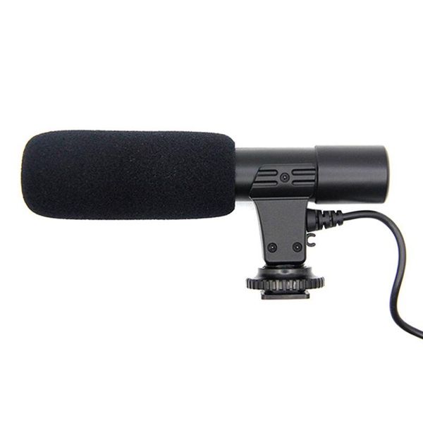 

microphones microphone camera condenser video interview for nikon canon dslr (rechargeable)