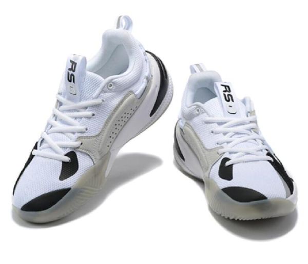 

clyde hardwood all-pro la cole rs dreamer men kyle kuzma basketball shoes 2022 sport shoe trainner sneakers size 7-12 a12, Black