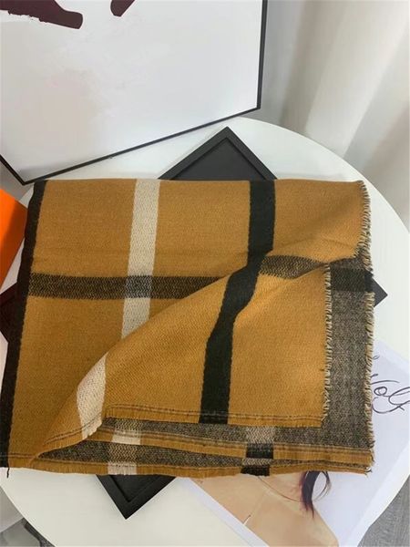 

fashionable scarves for men and women, four seasons checked letters cashmere designer's scarf 180x70cm 0012, Blue;gray