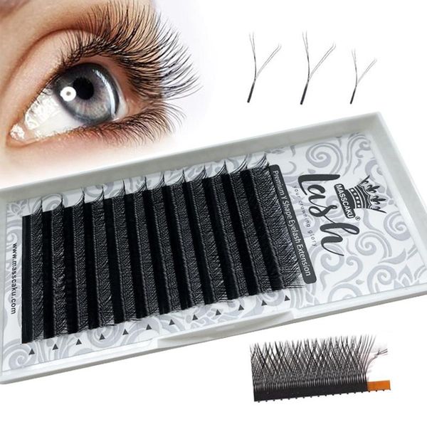 

false eyelashes masscaku lash manufacturer premium mink faux y type matte eyelash extension custom private label and box for solon supplies