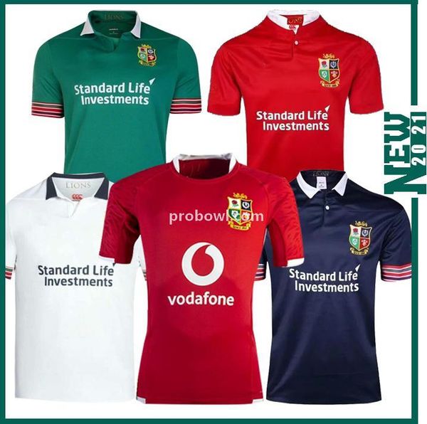 

2020 2021 fashion british & irish lions rugby jersey 20 21 british lions rugby home training shirt mens s-xxxl, Black;gray