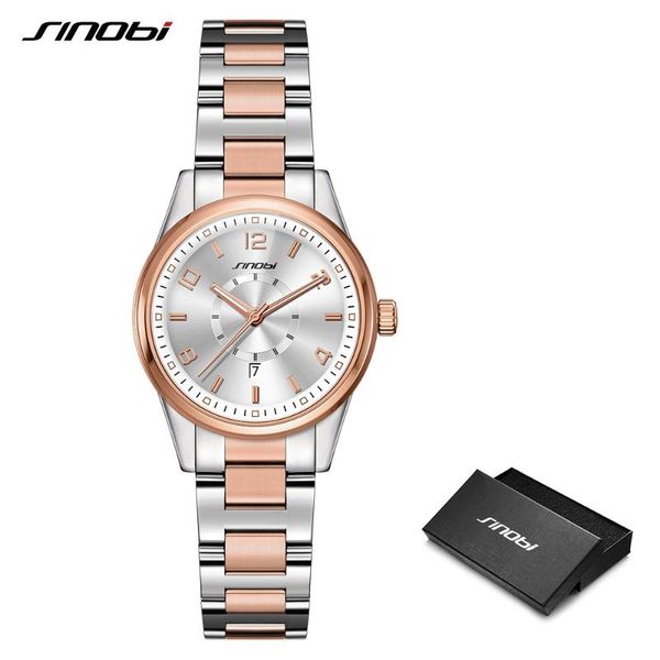 

wristwatches drop golden women's geneva watches fashion bracelet wristwatch date famous brands ladies quartz watch clocks, Slivery;brown