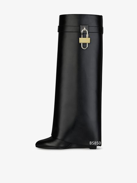 

2021 winter shark lock pant boots size 35-42, Black