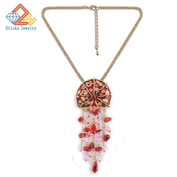 

pendant necklaces fashion charm crystal rhinestone necklace gift, Silver