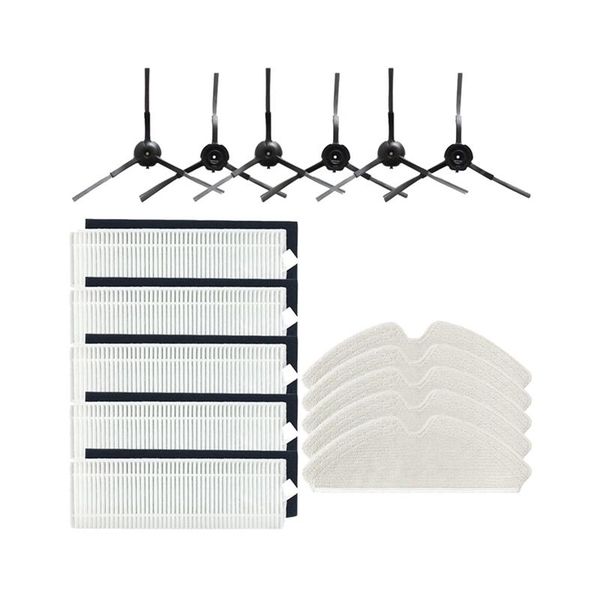 

16pcs side brush hepa mops robot vacuum filter for proscenic m7 pro vacuum cleaner accessories replacement