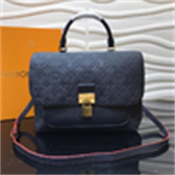 

handles brand totes designer luxury body r60c bags m44549 marignan clutches handbag shoulder women handbags cross iconic bag bags evening, Red;black