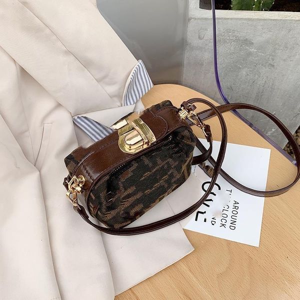 

classic flower f shoulder bags online vintage genuine leather hand designer bag high-quality