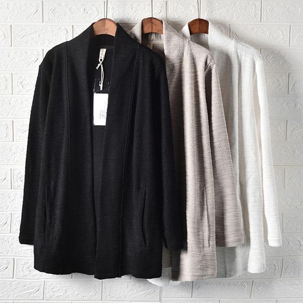 

men's casual shirts fashionable linen jacket 35 16158816, White;black