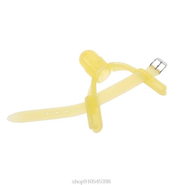 

pacifiers# 2 colors nontoxic silicone baby kids child finger guard sthumb sucking wrist band n02 20 drop