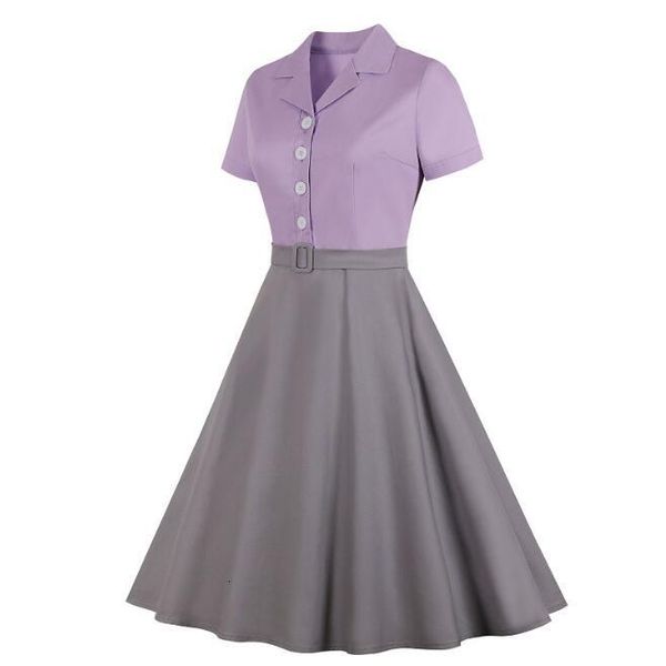 

2021 new arrived fashion retro stitched large women's el18, Black;gray